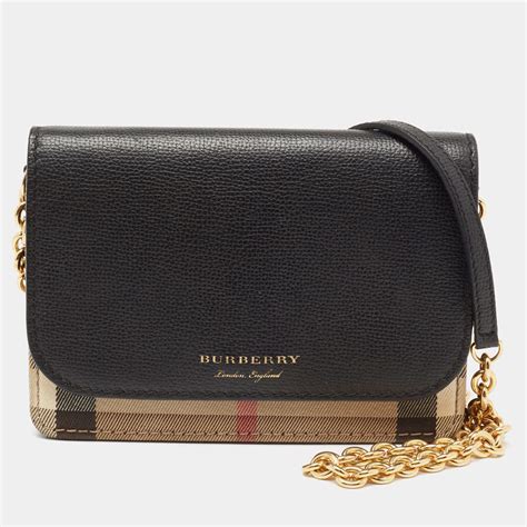 burberry new hampshire bag|Burberry New Hampshire Check Canvas & Leather Crossbody Bag.